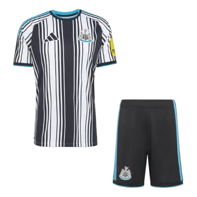 Newcastle United Home Soccer Jersey Kit (Jersey+Shorts) 2026/27 Black&White - bestfootballkits