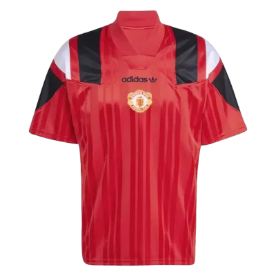 Manchester United EQT Collection Retro Lifestyle Soccer Jersey 2026/27 Red - bestfootballkits