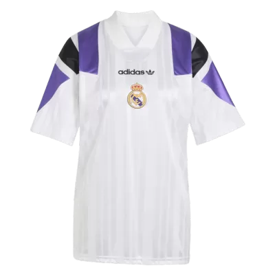 Real Madrid EQT Collection Retro Lifestyle Soccer Jersey 2026/27 White - bestfootballkits